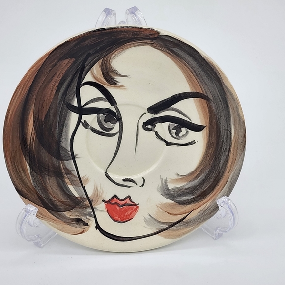 Original Art By Toni R. Hudson Cup and Saucer - Picture 6 of 7